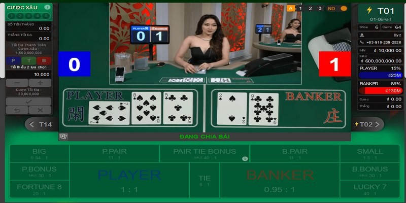 Cách chơi Baccarat thắng 100 từ cao thủ